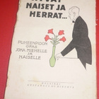 G. Magnuson : Hyvät naiset ja herrat .... Puheen pidon opas - pikkukuva 1
