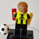 Lego Jalkapallotuomari keräily figuuri - pikkukuva 3
