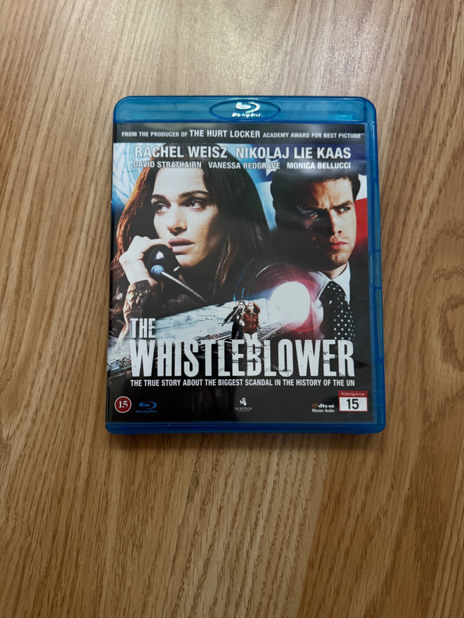 The whistleblower  blu-ray