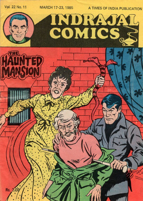 Indrajal Comics Vol.22 No.11 "The Haunted Mansion"