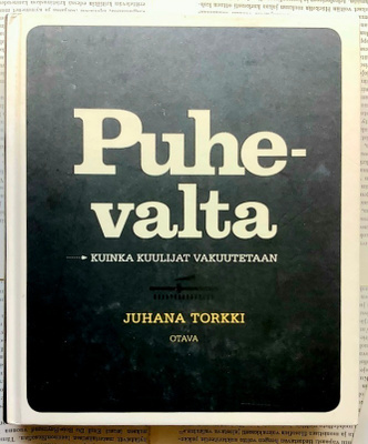 Juhana Torkki - Puhevalta (sid.)