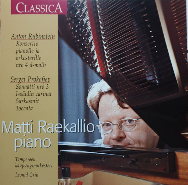 Anton Rubinstein, Sergei Prokofiev - Matti Raekallio CD