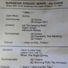 JOE COCKER - SUPERSTAR LIVE CONCERT SERIES  RADIOSHOW 2CD - pikkukuva 1