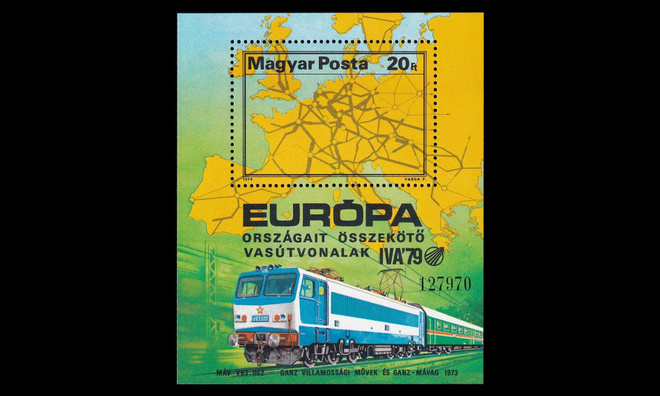 Unkari 3350BL137 ** Kansainvälinen kuljetusnäyttely (1979)