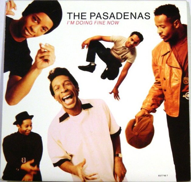 THE PASADENAS :: I'M DOING FINE NOW :: VINYYLI  7"    1991