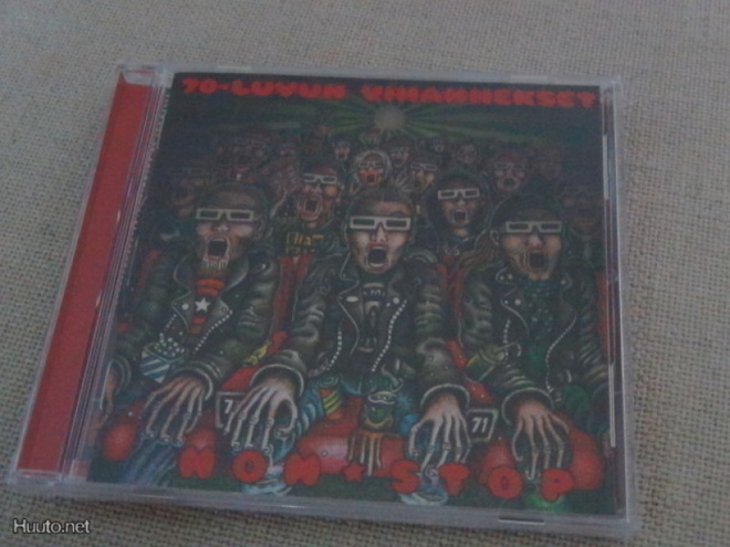 70-luvun vihannekset Non-stop cd 2014 + eka cd 2007
