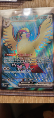 Pidgeot ex (OBF 217) Obsidian Flames Ultra Rare card