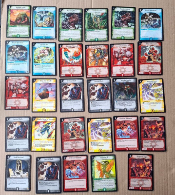 Duel Masters kortteja 29 kpl