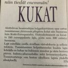 KUKAT - NYT TIETO TASKUUN JA LUONTOON! - pikkukuva 2