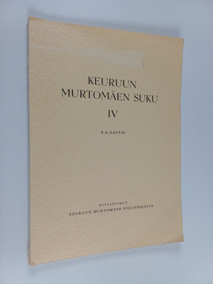 Keuruun Murtomäen suku 4