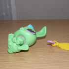 LITTLEST PET SHOP vihreä Jolly Rolly PUPU + amuletti - pikkukuva 5