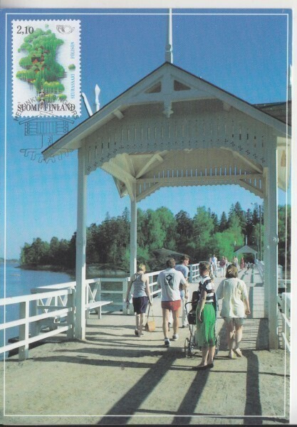 Maksimikortti  numero 12  Seurasaari 1991