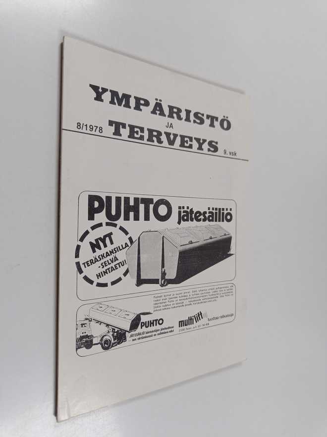 Ympäristö ja terveys 8/1978