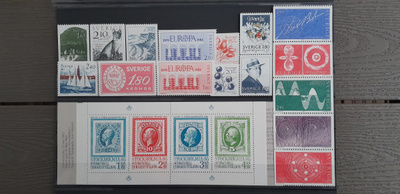 RUOTSI 1983-1984 postimerkkejä ** 20 kpl