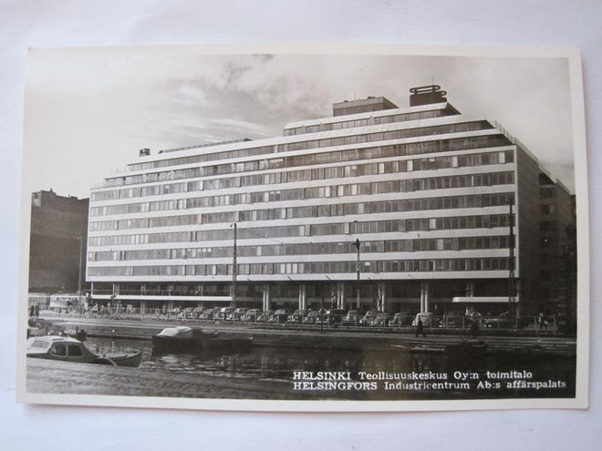 VANHA Postikortin Alkup.Mallikappale Helsinki 1950-luku
