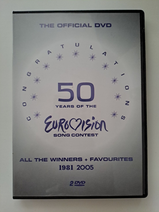 50 years of the Eurovision ( 2 -Levyä )- DVD