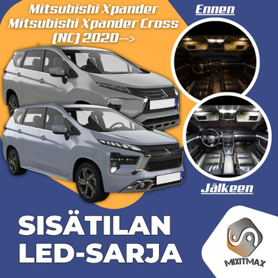 Mitsubishi Xpander (NC) Sisätilan LED-sarja 8-os