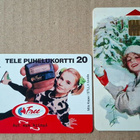 Puhelinkortit naiset Mila Kajas ja "tonttu" - pikkukuva 1