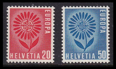 Sveitsi 800-1 ** Europa (1964)