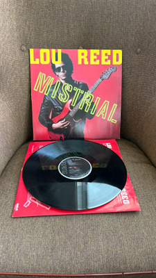 Lou Reed / Mistrial / 1986 / lp.