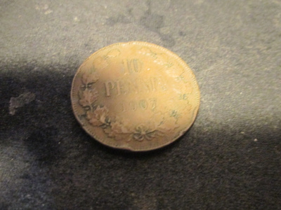 10 penniä 1907