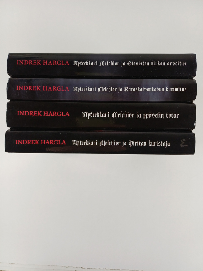 Indrek Hargla : Apteekkari Melchior : Olevisten kirkon ar...
