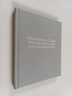 Matias Riikonen : Kiertorata : Proosatranskriptio J. S. B...