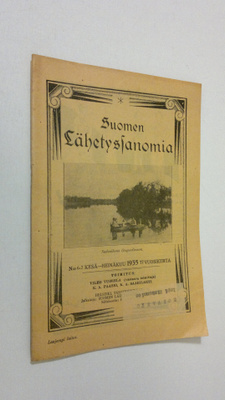 Suomen lähetyssanoma n:o 6-7 kesäkuu-heinäkuu 1935