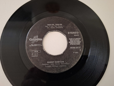 SAMMY BABITZIN - DAA-DA, DAA-DA 7 " Single