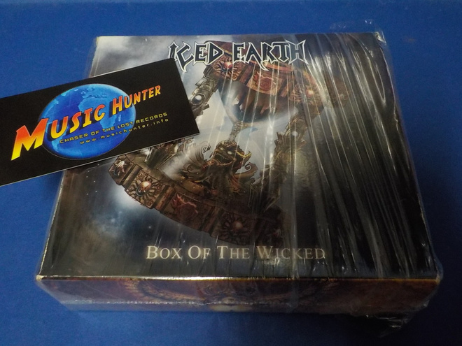 ICED EARTH - BOX OF THE WICKED 5CD BOKSI