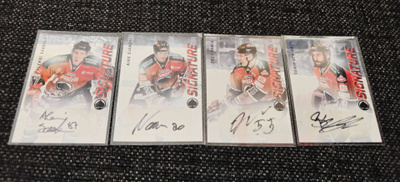 2015-16 Ässät signature Saarela,Ojamäki,Vance, Ben-Amor