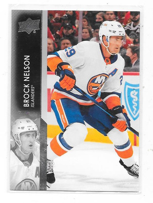 2021-22 Upper Deck #365 Brock Nelson , New York Islanders