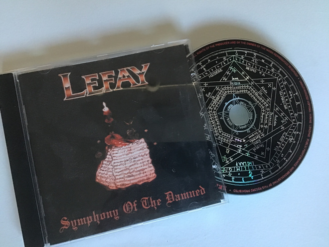 Lefay . Symphony of the damned CD 1999