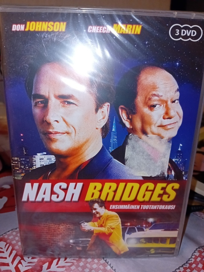 3dvd Nash Bridges ( UUSI  ) SIS POSTIKULU