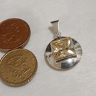 Kotimainen Design Hopea riipus kivellä KI 925 - pikkukuva 2