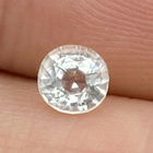 Forsteriitti harvinainen väritön oliviini 0.54ct Mogok Burma - pikkukuva 2