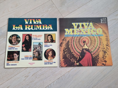 2 x LP Viva Mexico ja Viva la rumba