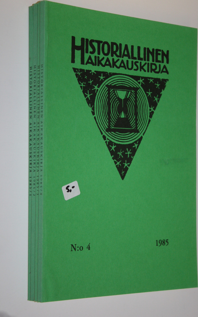 Historiallinen aikakauskirja nro 1-4/1985