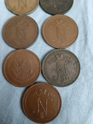 7kpl 10 penniä