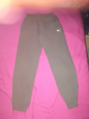 Puma Puuma harmaat kollarihousut 160 cm S