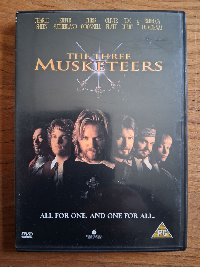 Kolme muskettisoturia (1993) DVD Suomitxt