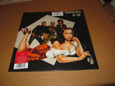 Hurriganes LP 10/80 v.2018 RED VINYL , SVART