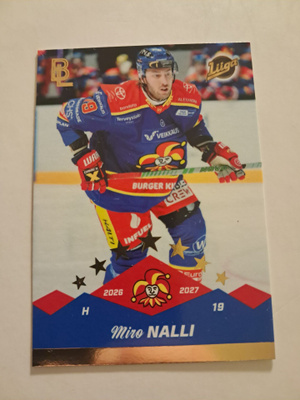 26-27 blueline Gold : Miro Nalli