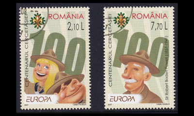 Romania 6190-1 o Europa partio (2007)