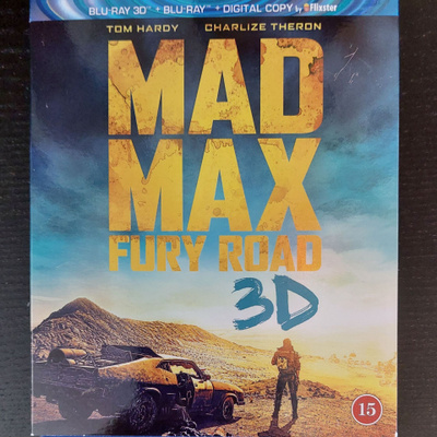 Mad Max: Fury Road 3D (blu-ray)