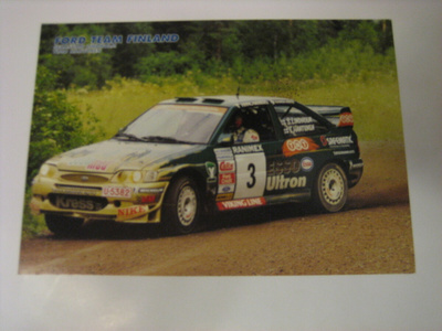 Ford rallikortti 3 D: Ford Escort / Sebastian Lindholm