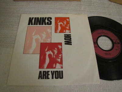 Kinks How are you 7 45 Saksa 1986