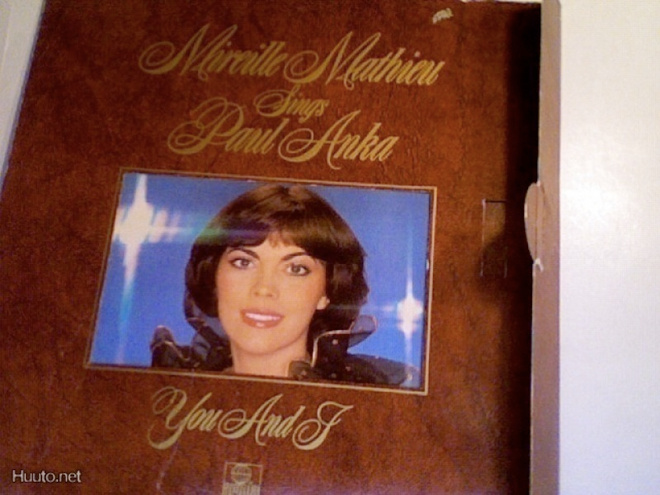 MIREILLE MATHIEU  ::  SINGS PAUL ANKA :: VINYYLI LP    1979
