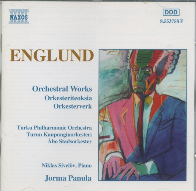EINAR ENGLUND Orkesteriteoksia – Suomalainen Naxos-CD 1997