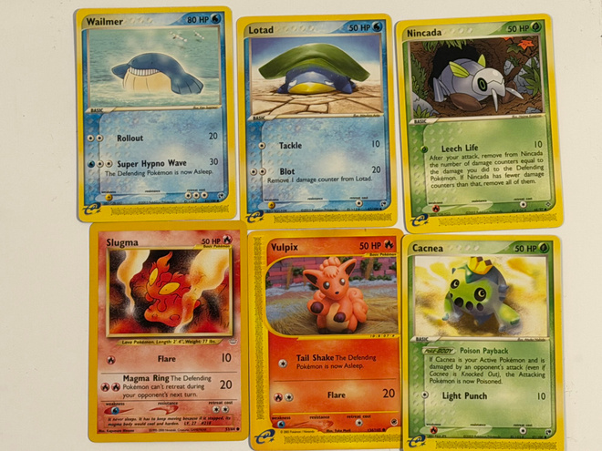 Pokemon Vintage Basic Set 6 kpl – Expedition, Neo & EX (2000